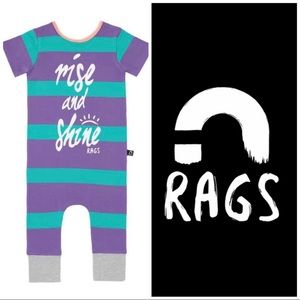5/6 Rags to Raches rise & shine romper